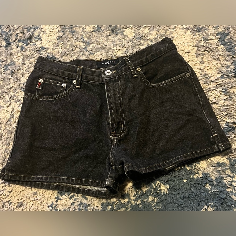 Guess Dark Denim Women's Jean Shorts